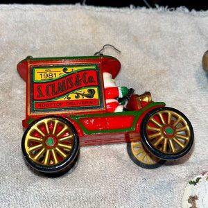 14 Special  glass/ceramic/wooden Christmas Ornaments